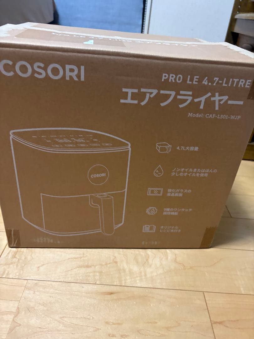 COSORI 4.7L ノンフライヤー CAF-1501-KJP