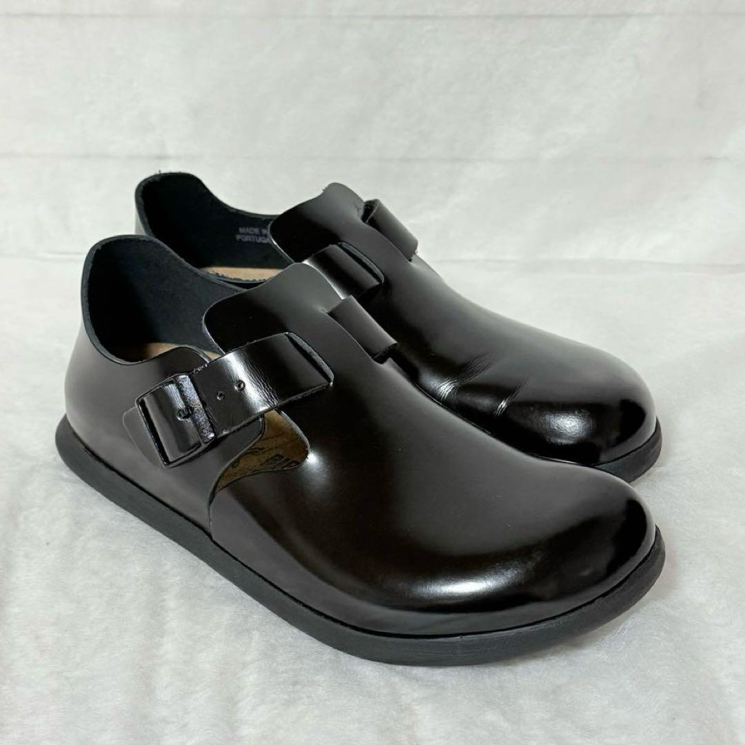 ⭐️未使用品⭐️　ビルケンシュトック　ロンドン　コンフォート　スリッポン　艶有り