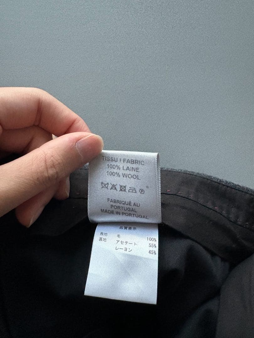 Bernard Zins / Wool Flannel “BAC J 6BL“