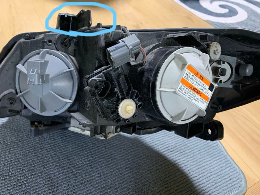 鯉空㌃⭐︎プロフⅣ見てネ専用 HONDA CR-Z ヘッドライト左右