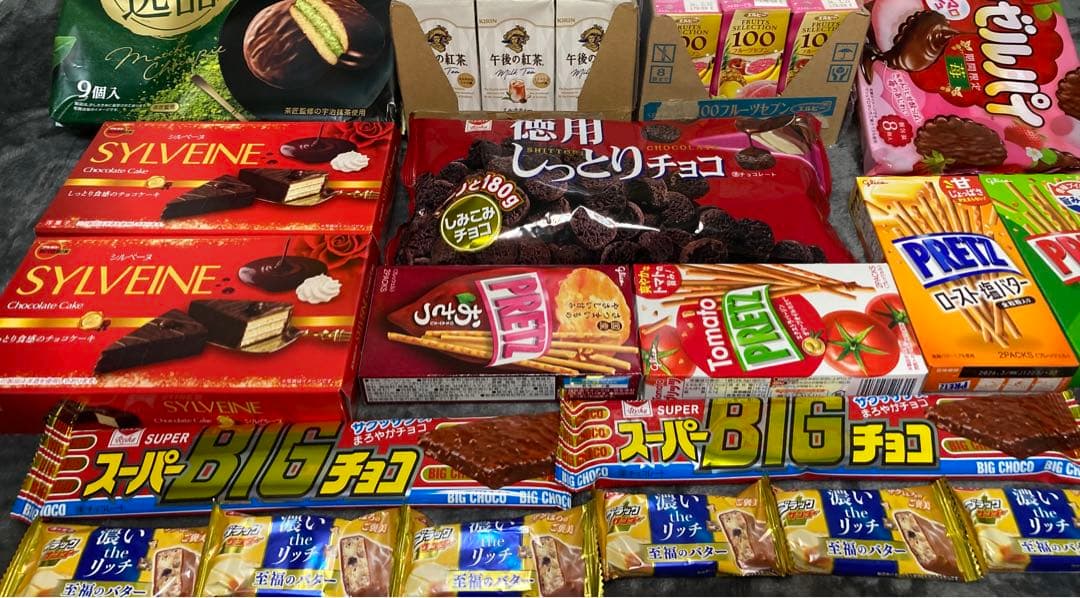 詰め合わせ　大量お菓子セット①チョコパイ、サンダー、紗々、バウムクーヘン他