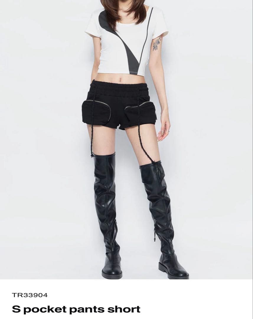 パンツ theredthread S pocket pants short bk