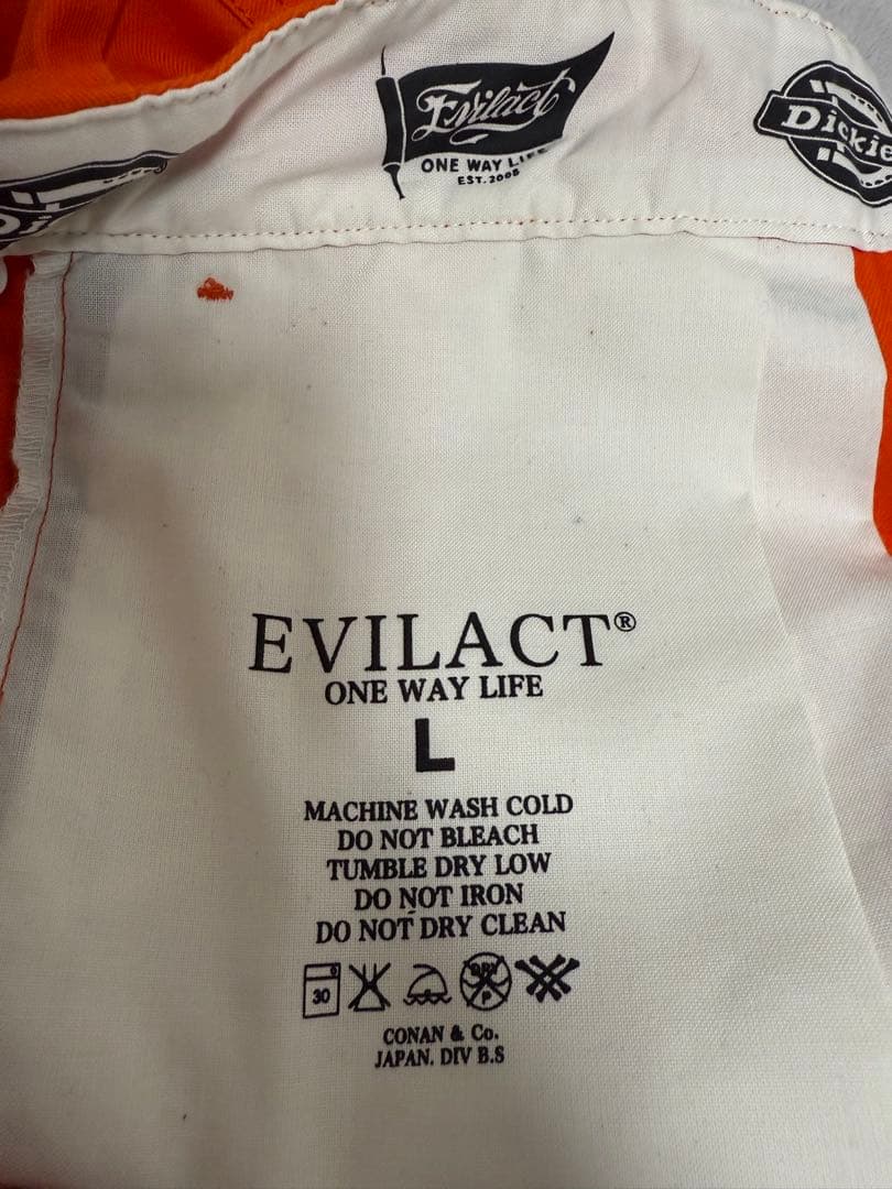 Evilact ×Dickies コラボダブルニー