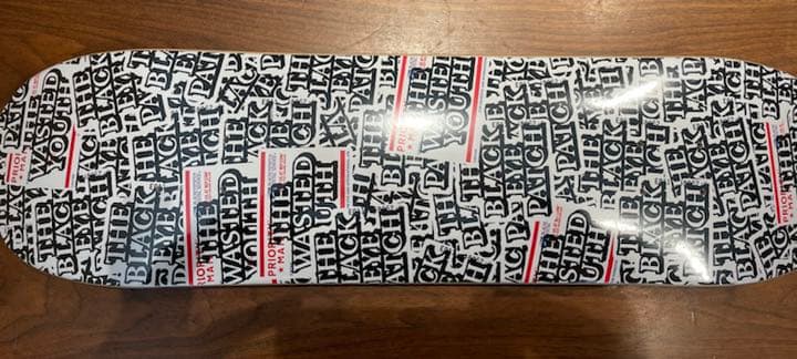 wasted youth black eye patch スケート デッキ