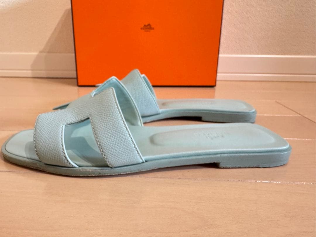 【HERMES】 サンダル オラン25cm(38) 箱・付属あり