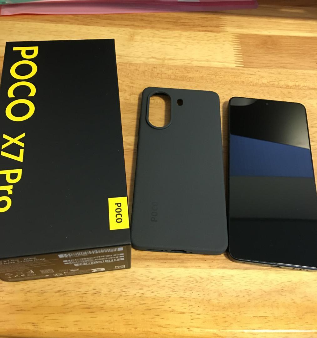 POCO X7 Pro ブラック 12GB RAM 512GB SIMフリー