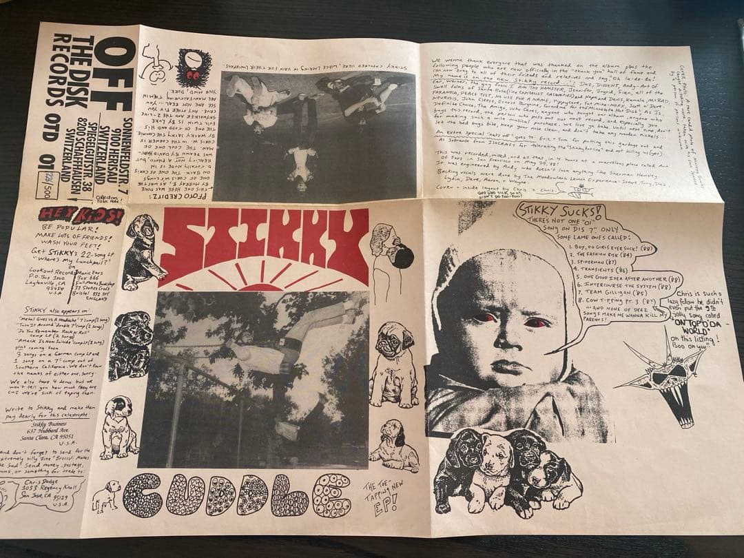 洋楽 Stikky Cuddle EP