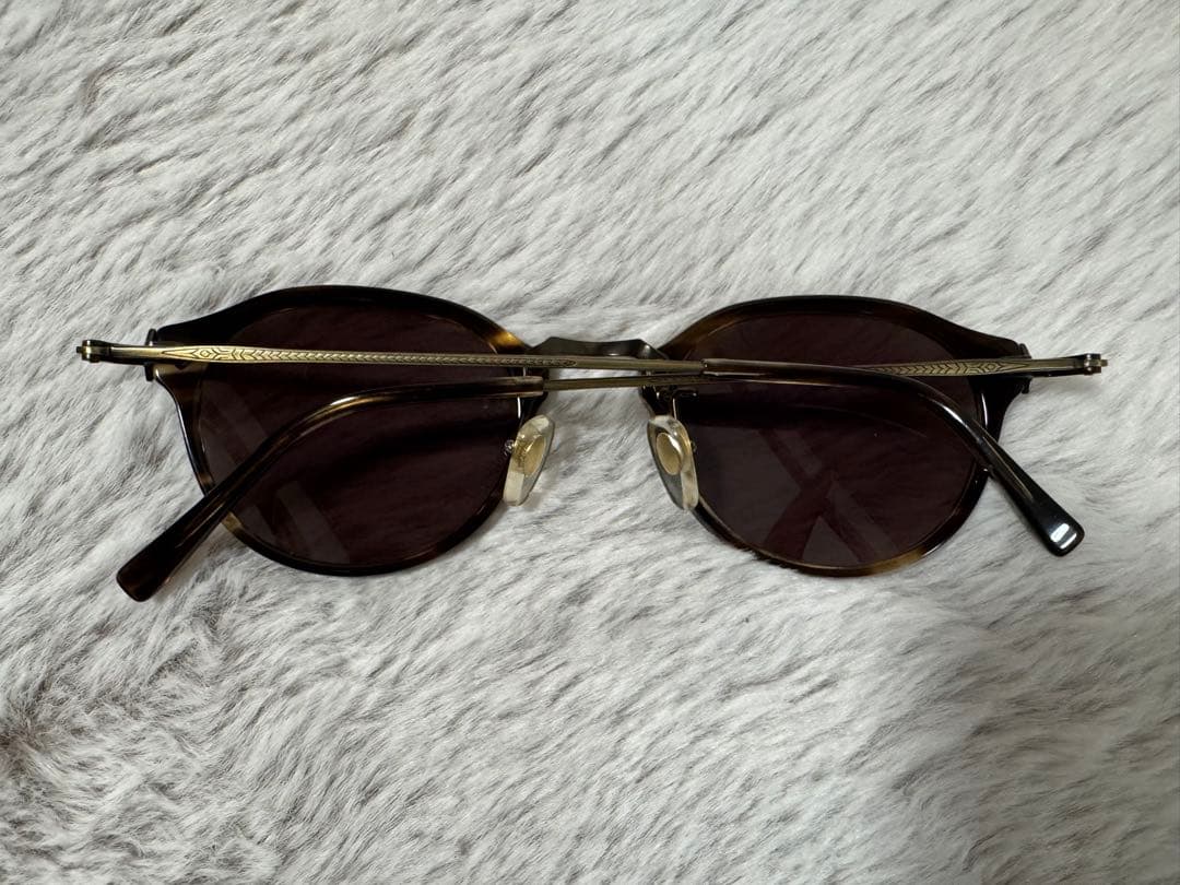【美品】金子眼鏡✖️アーバンリサーチ　べっ甲　サングラス　カラーレンズ　ブラウン