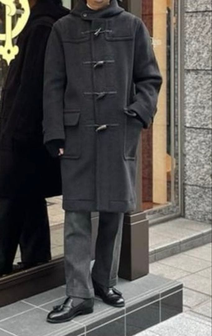 INVERTER インバーティア BEAMS ダッフルコート チャコール36