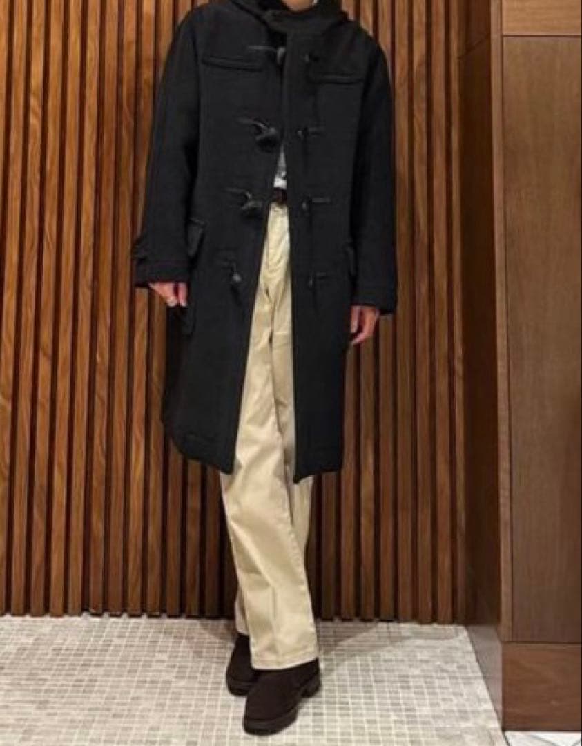 INVERTER インバーティア BEAMS ダッフルコート チャコール36