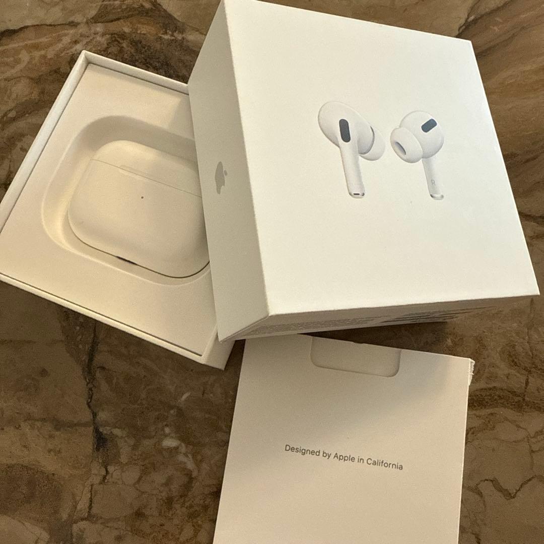 【美品】airpods pro 第一世代 （箱・付属品あり）