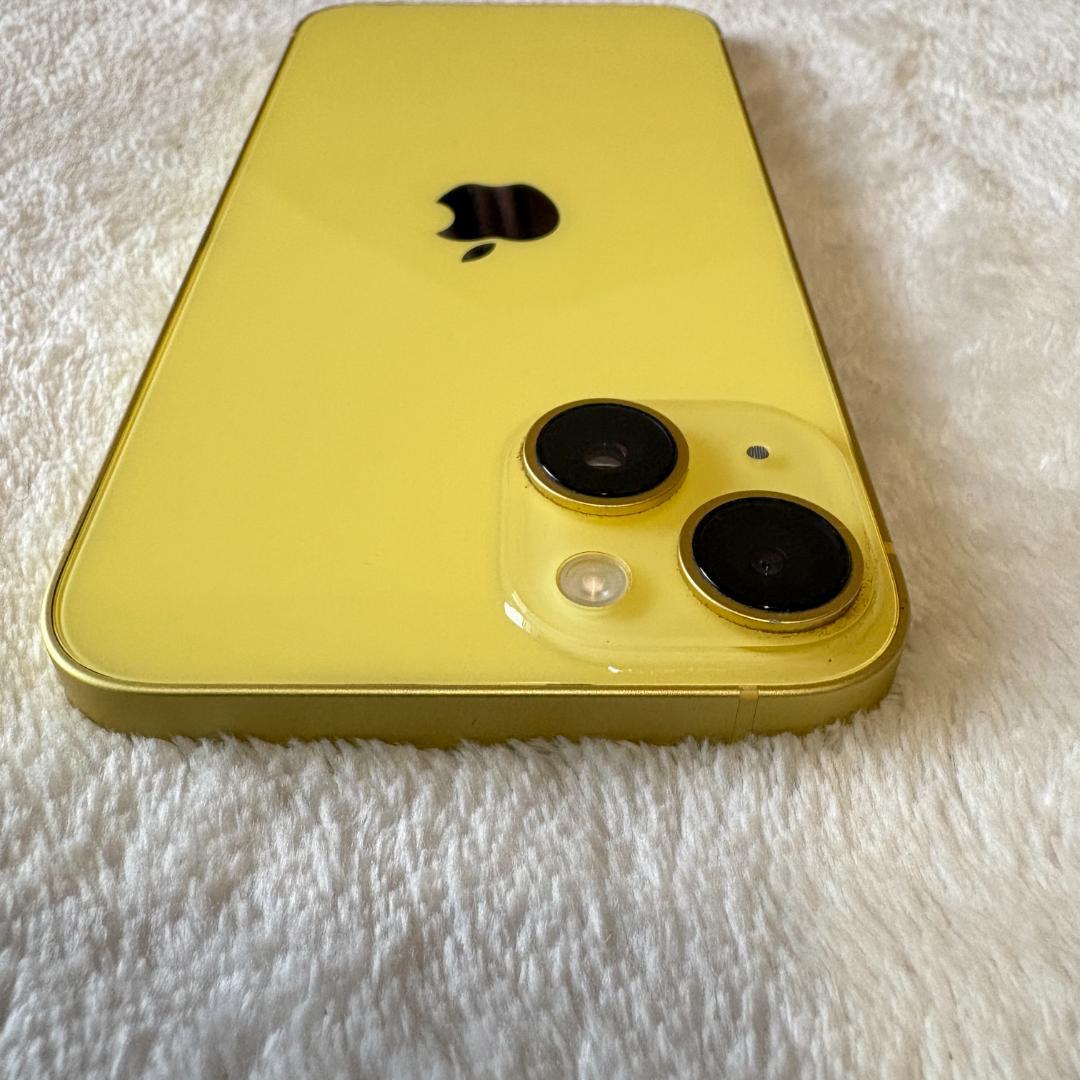 ◆Apple iPhone14 SIMフリー 128G イエロー オマケ有