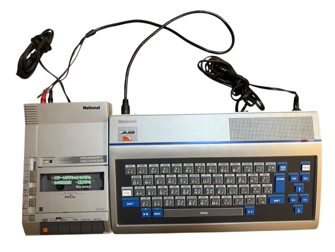 National JR-200＆Program Recorder RQ-8050