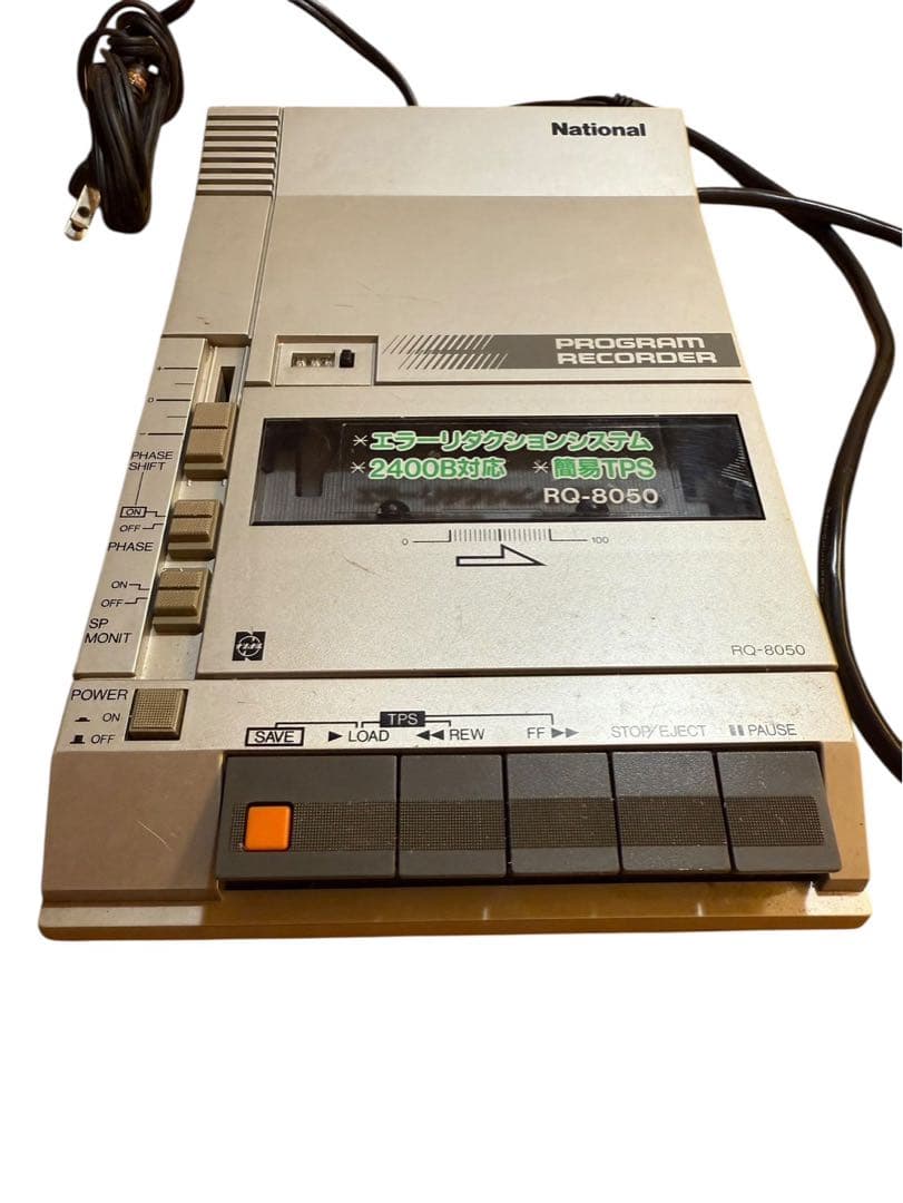 National JR-200＆Program Recorder RQ-8050