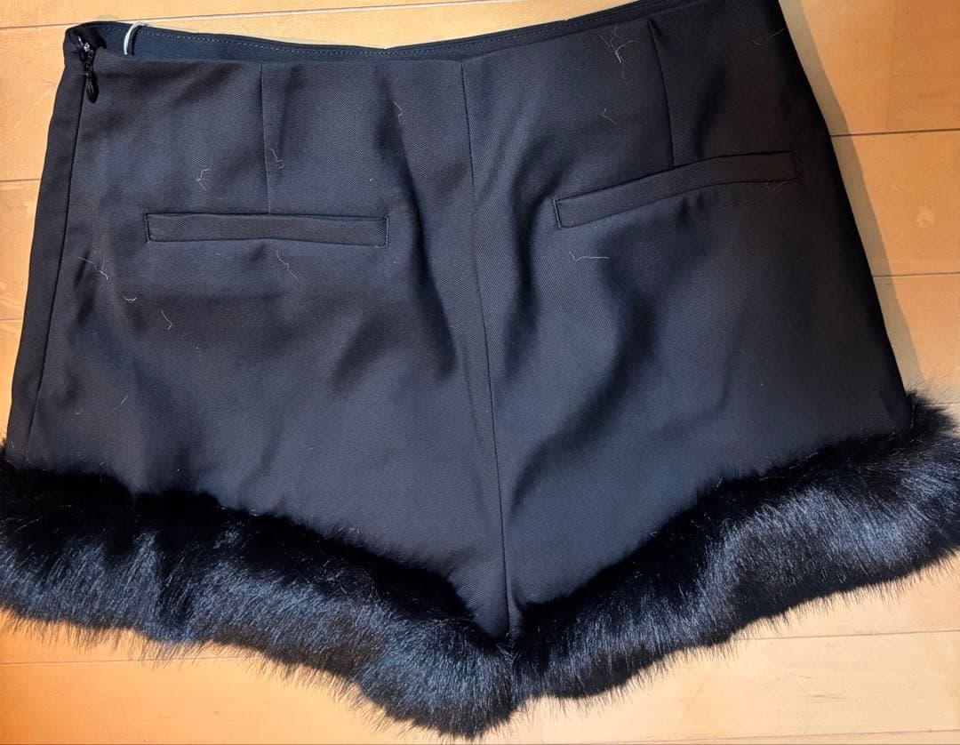 LILY BROWN リリーブラウン エコファーショートパンツ