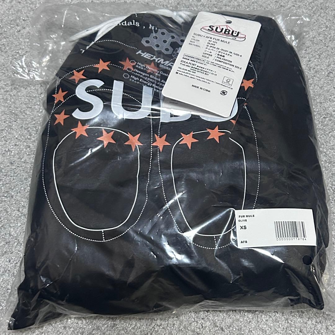 サイズ0 XS AFB X SUBU FUR MULE サンダル ミュール