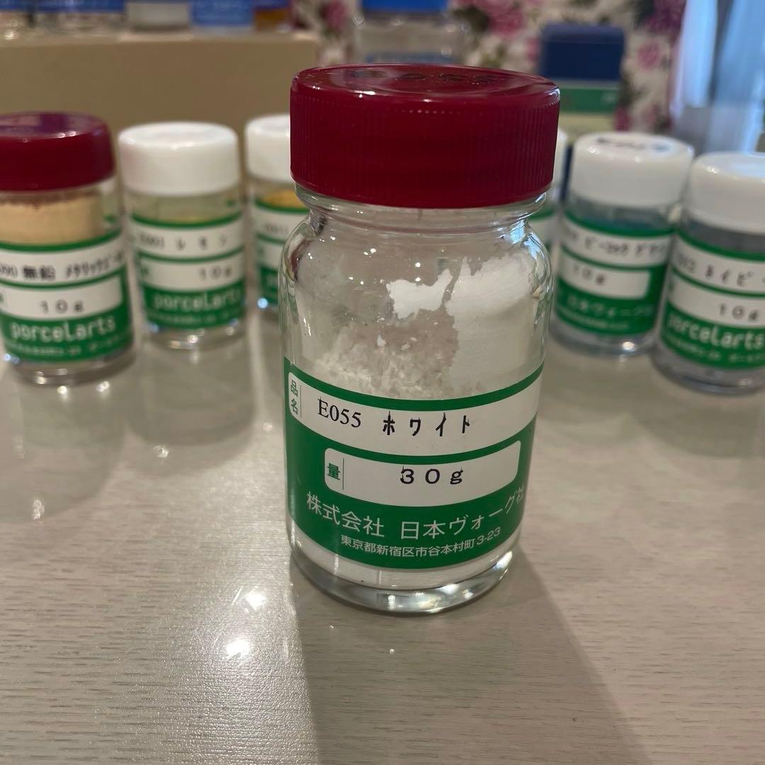 ポーセラーツ用品　上絵の具等のセット