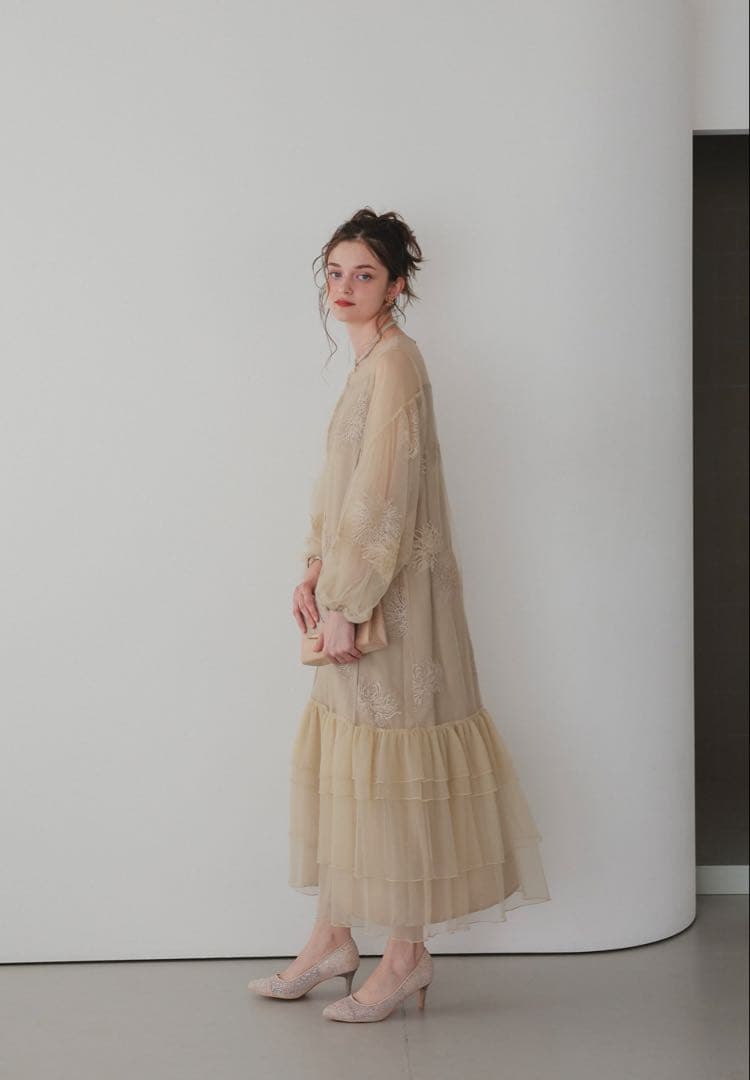 ★新品タグ付き★ドリードール　バルーンスリーブボリュームドレス　結婚式