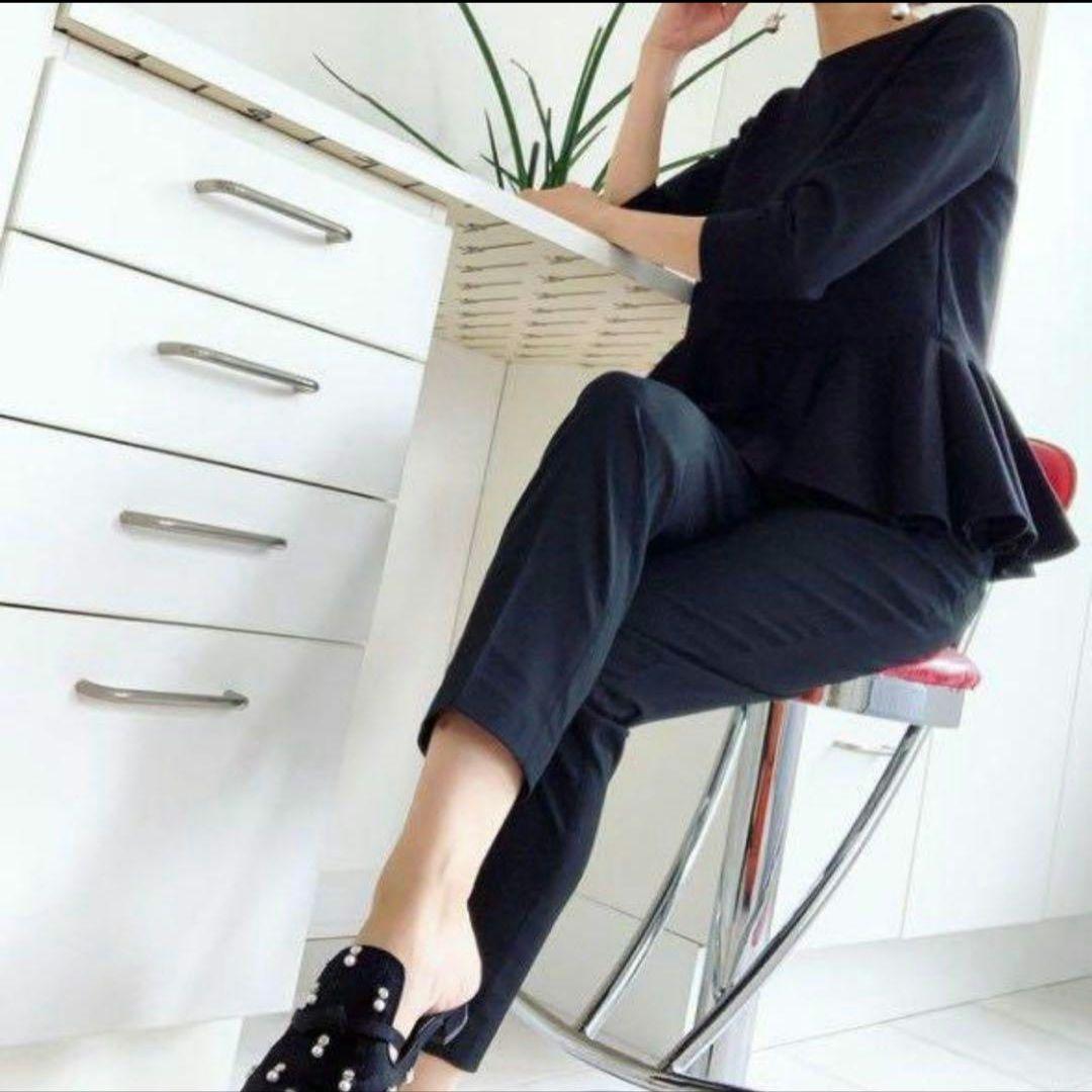 新品未使用✨ツルバイマリコオイカワ Theresa ハラコ ミュール パンプス