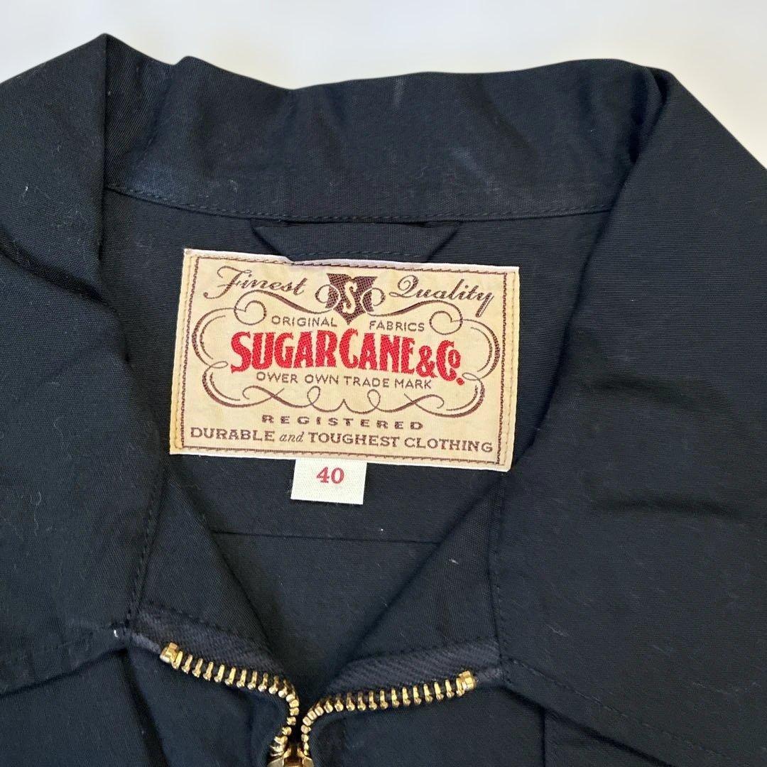 SUGAR CANE コットン スポーツ ジャケットSC15293 ネイビー40