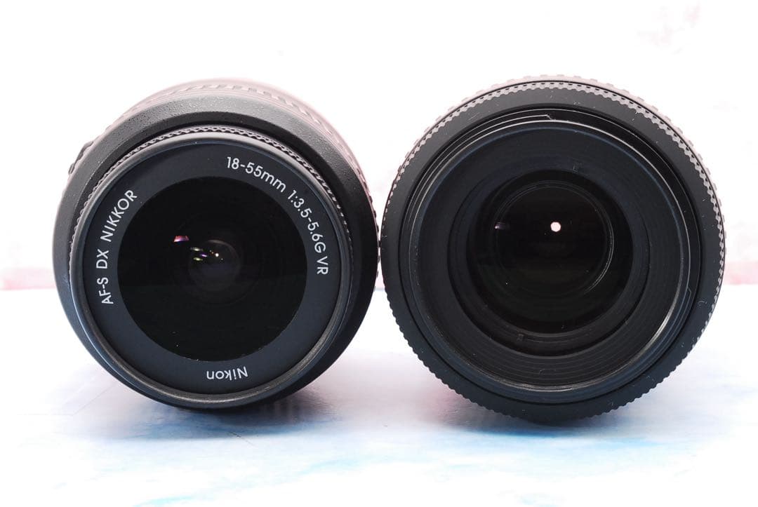 ニコン D5600★望遠レンズ付Wレンズ★僅か700S★一眼レフカメラ