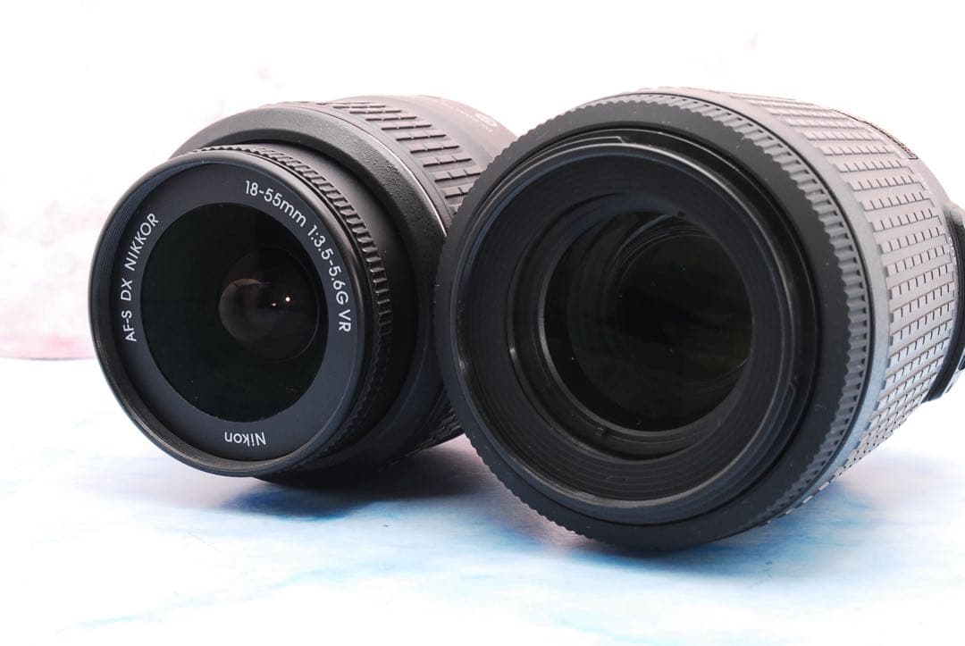 ニコン D5600★望遠レンズ付Wレンズ★僅か700S★一眼レフカメラ