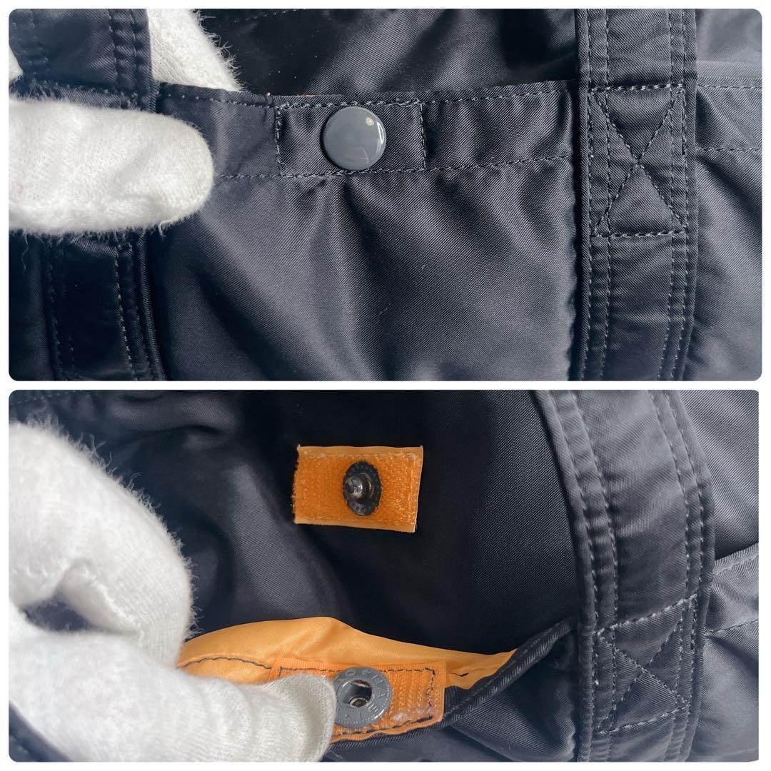 未使用級 ポーター タンカー ミニボストン ブラック ダッフルバッグ 肩がけ