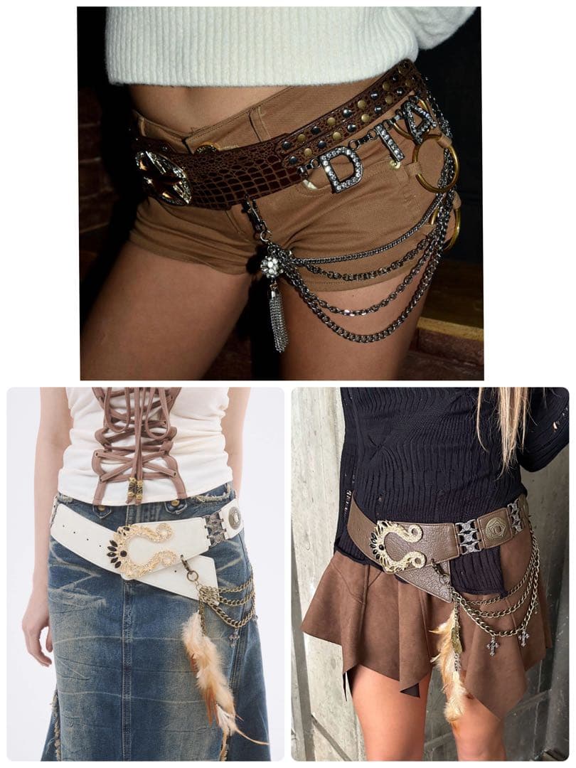 ⭐️d.i.a⭐️ベルト3点まとめ売り