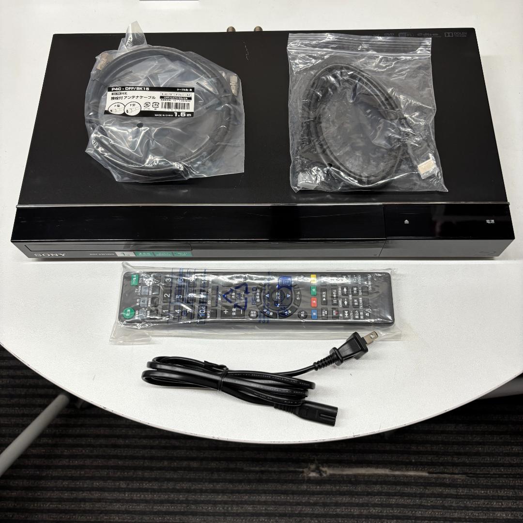 【完動・付属品フル】W録 1TB ソニー BDレコーダー BDZ-EW1200