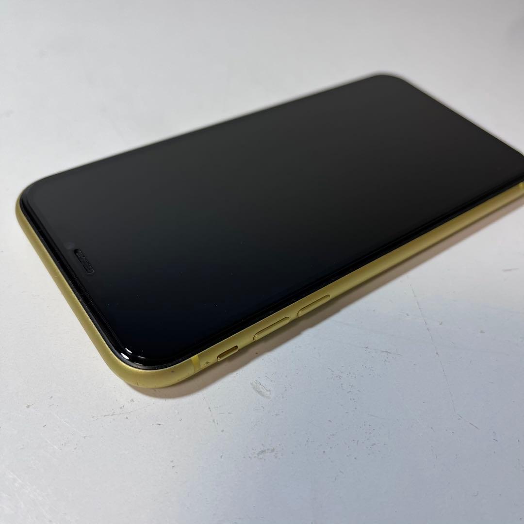【美品】iPhone 11 イエロー 128GB SIMフリー バッテリー85%