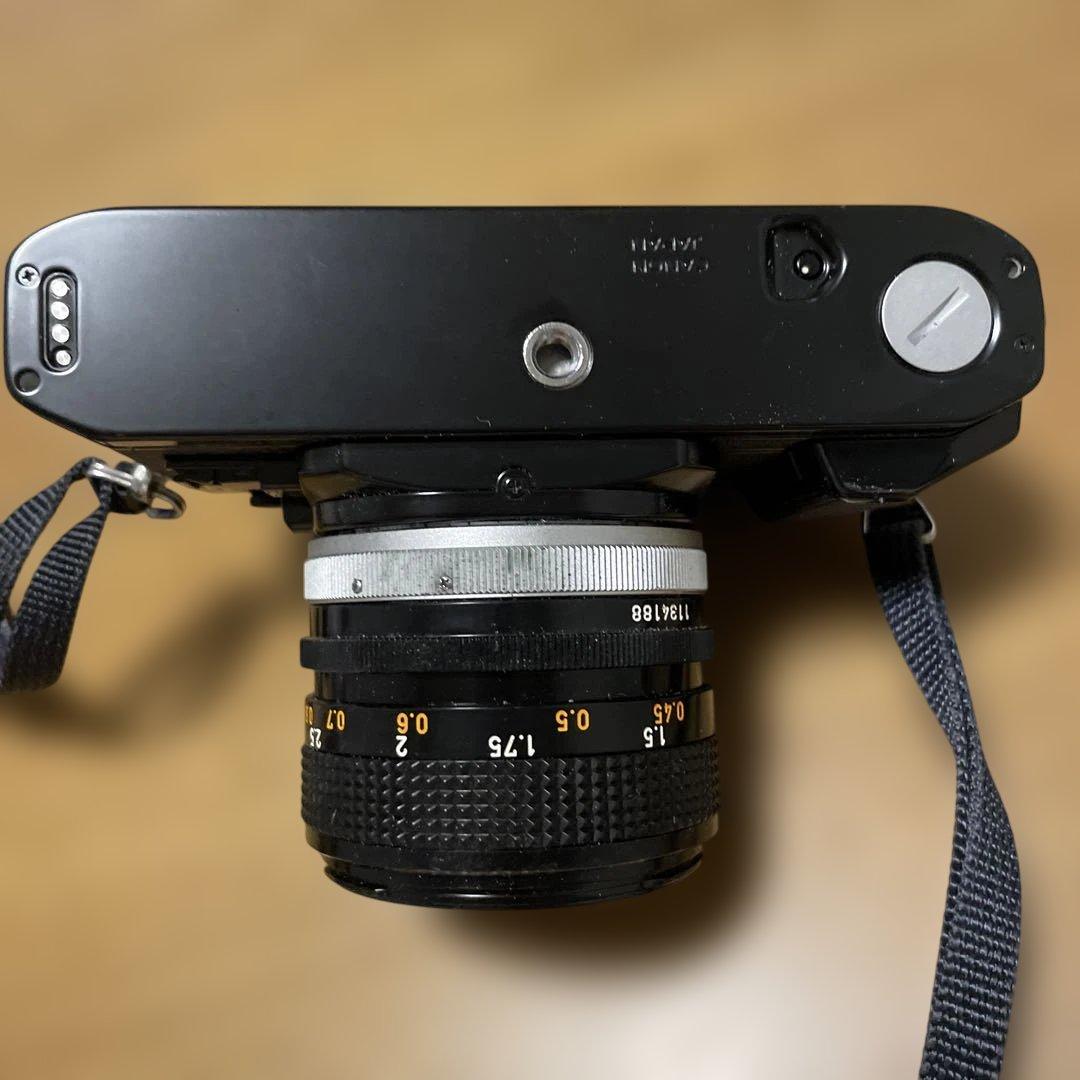 キャノン CANON A-1 レンズ50mm付き 一眼レフカメラ ジャンク品
