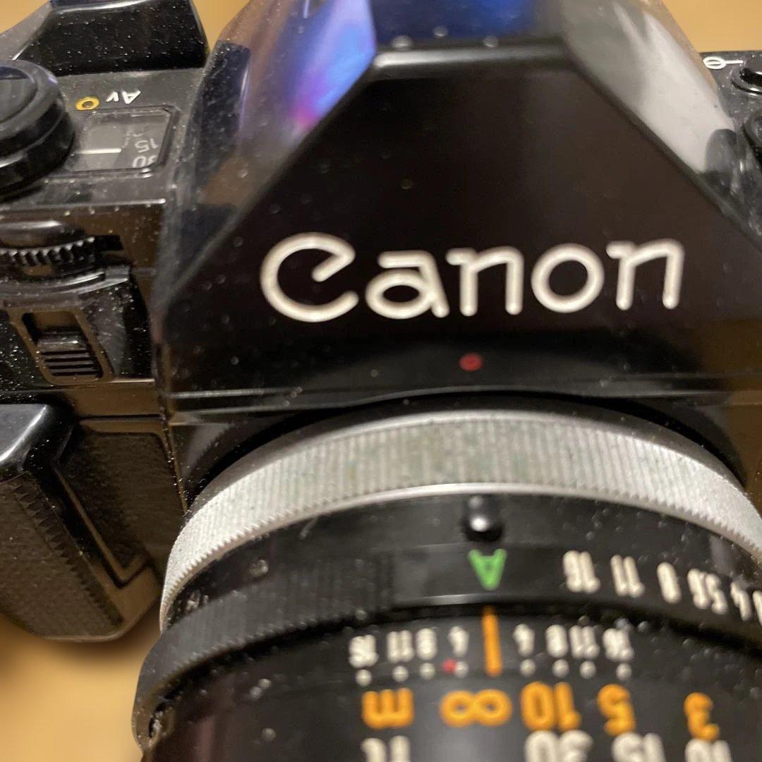キャノン CANON A-1 レンズ50mm付き 一眼レフカメラ ジャンク品