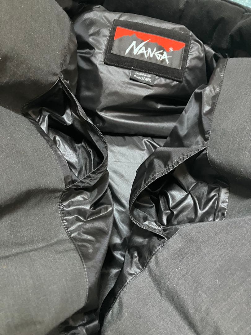 NANGA × GrandPARK 別注 焚火 TAKIBI ダウンベスト