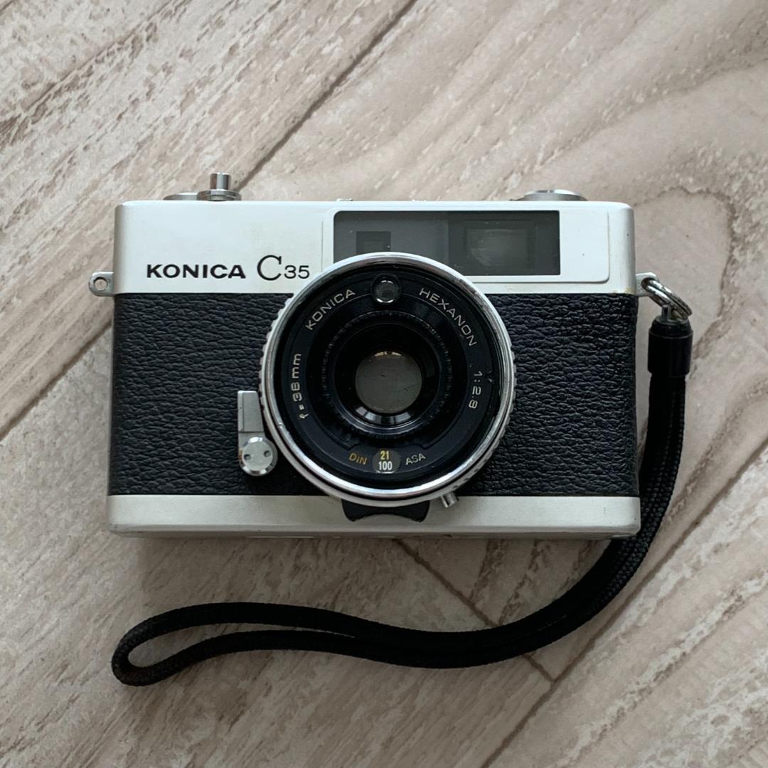 【現状品】KONICA C35 フィルムカメラ ジャーニーコニカ 1960年代