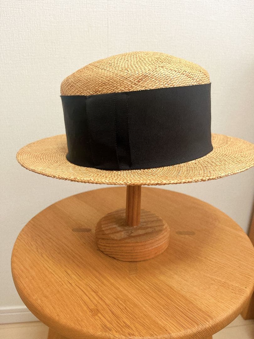 poisE 麦わら帽子 ポイズエ　ポイゼ 黒