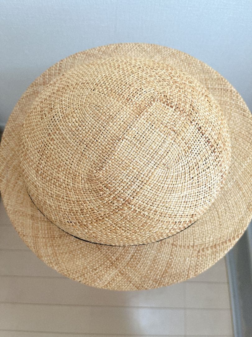 poisE 麦わら帽子 ポイズエ　ポイゼ 黒