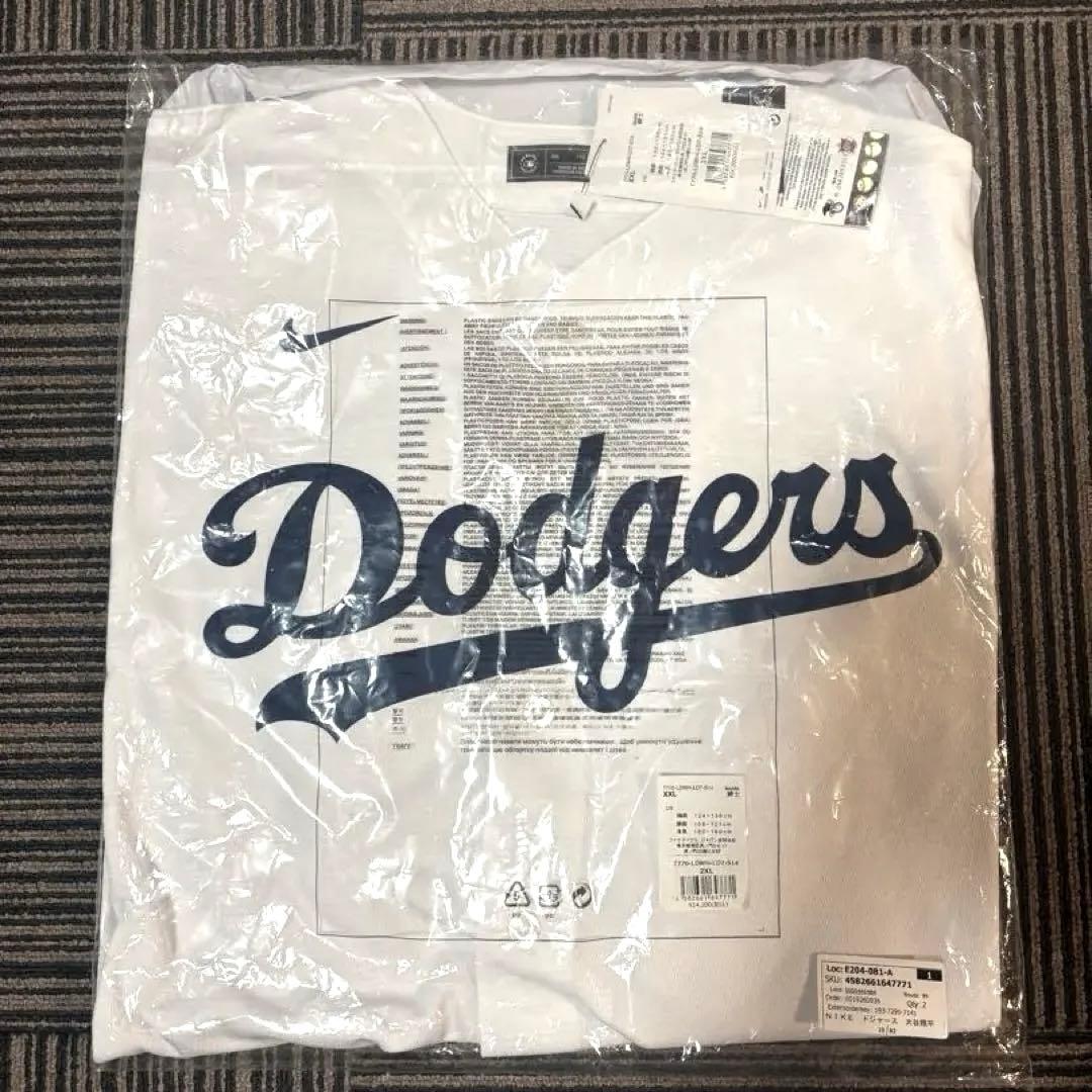 ゆ*う様 【新品・タグ付正規品】ナイキ　ドジャース　大谷翔平 ユニフォーム XX