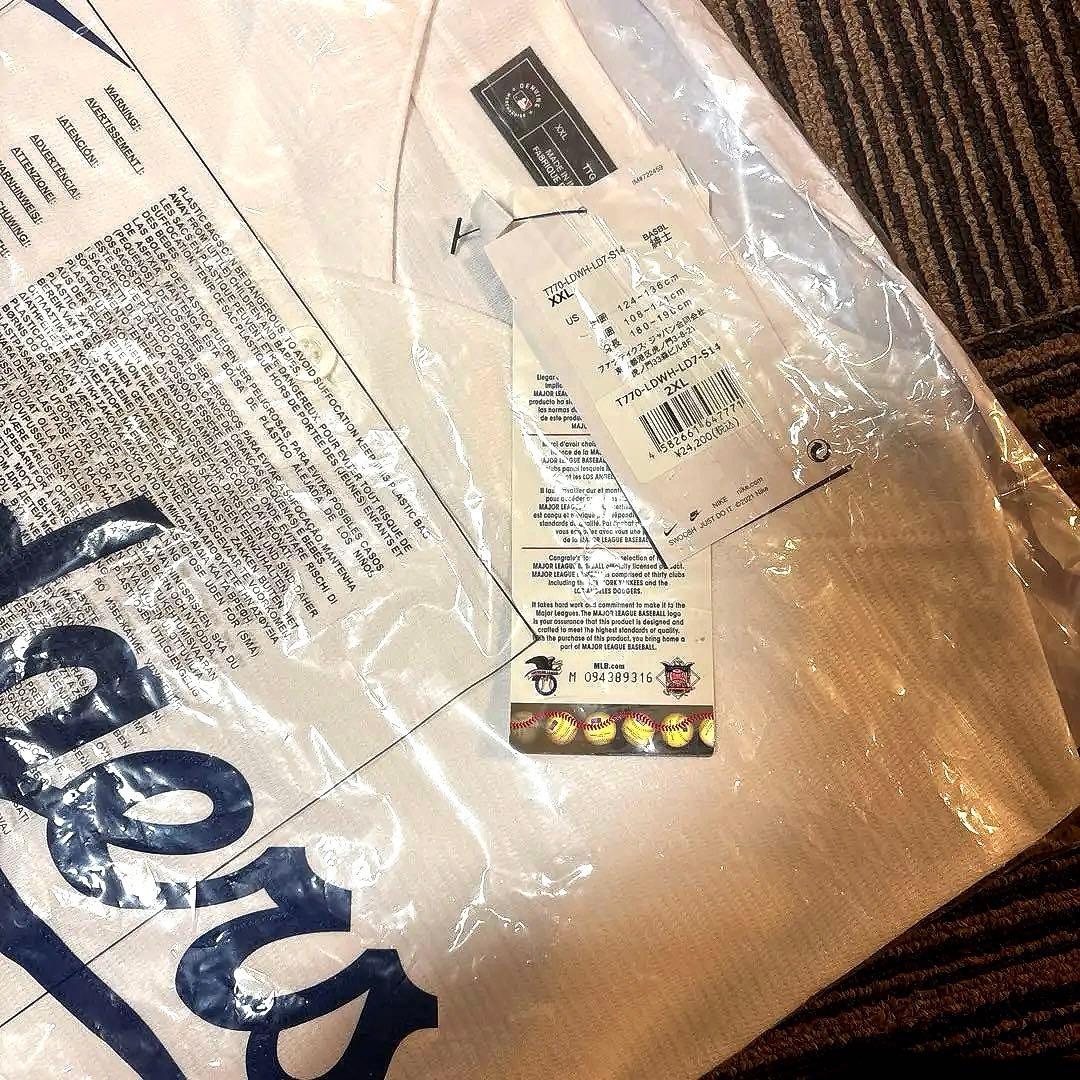 ゆ*う様 【新品・タグ付正規品】ナイキ　ドジャース　大谷翔平 ユニフォーム XX