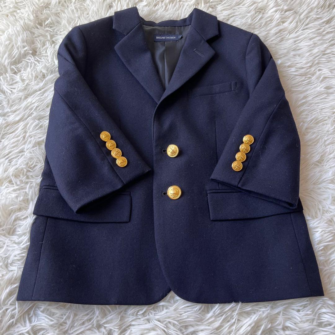 【美品】高級　ラルフローレン　キッズフォーマル　シャツジャケット　2点　110