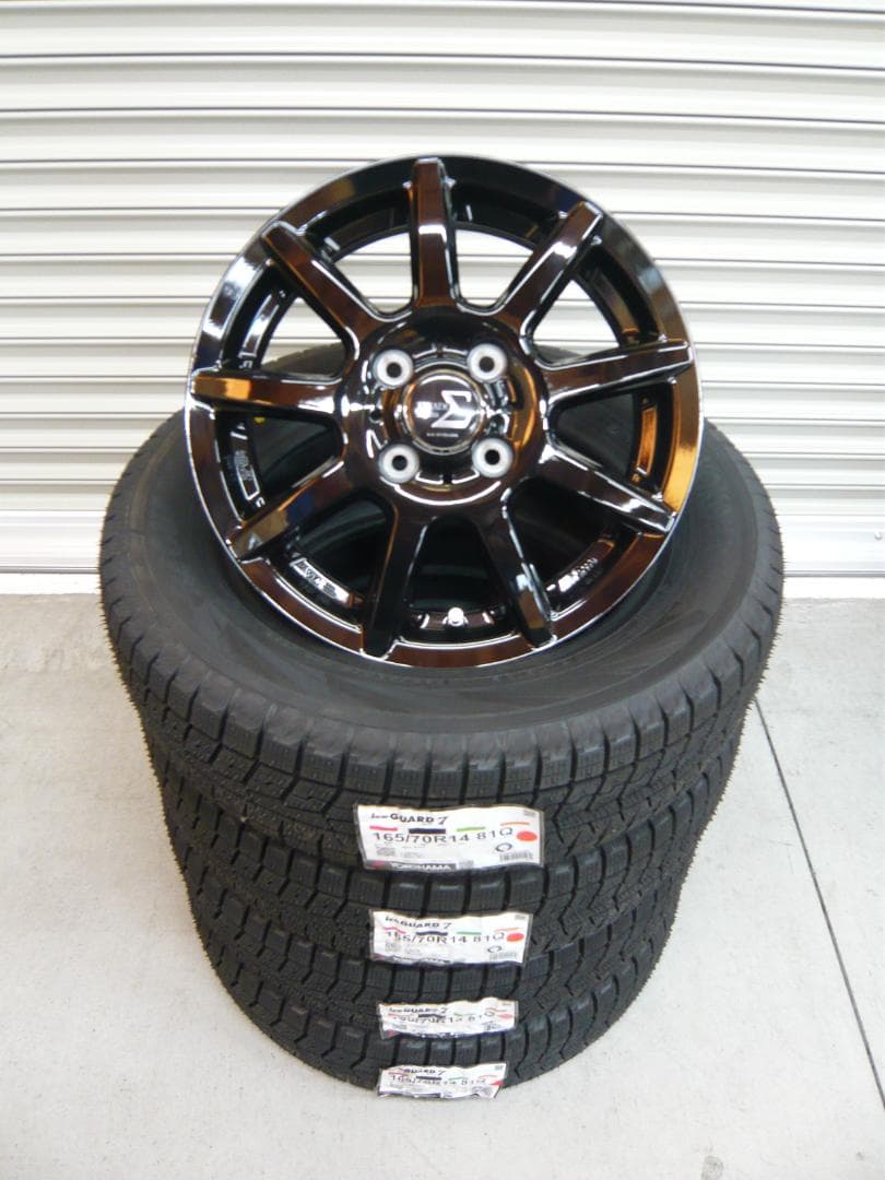 送料込☆ヨコハマアイスガードIG70☆165/70R14☆スタッドレスタイヤ