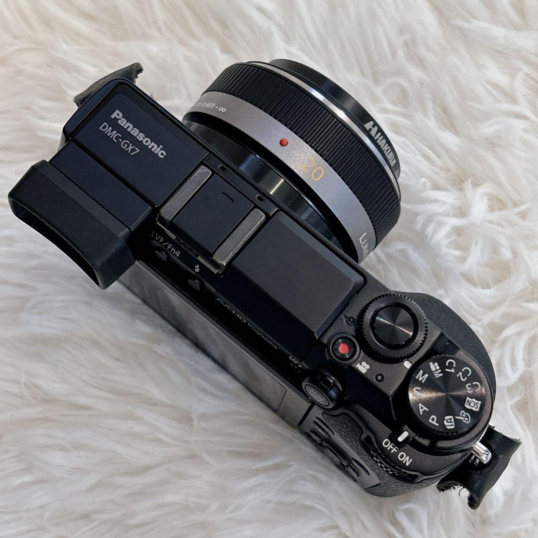 Panasonic DMC-GX7C パンケーキレンズセット Wi-Fi機能