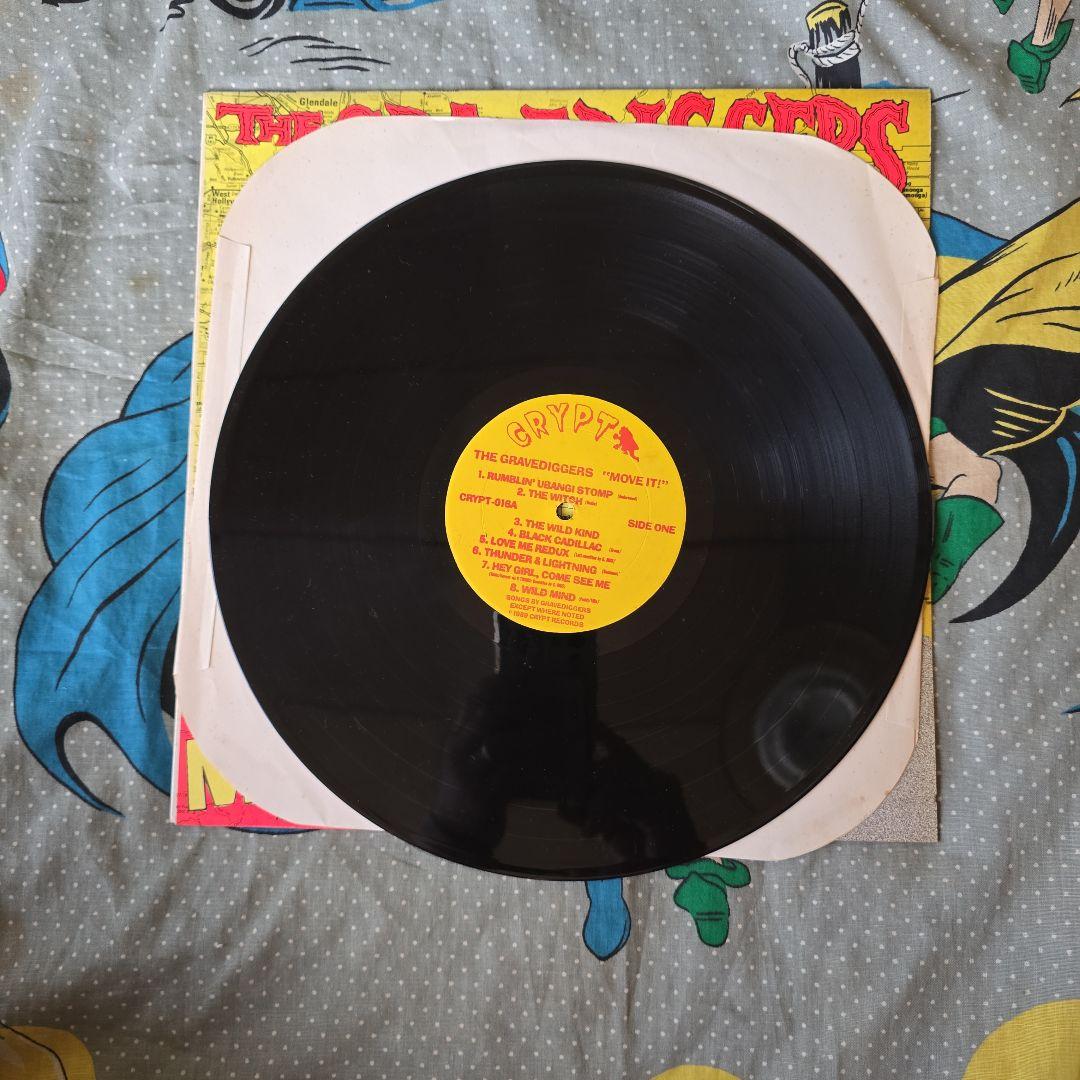 GRAVEDIGGERS/MOBE IT オリジナルLP サイコビリー　ガレージ