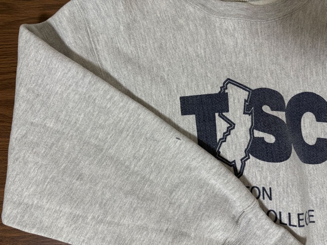 80s染み込み Champion チャンピオン リバースウィーブ USA 製 L