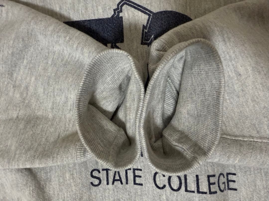 80s染み込み Champion チャンピオン リバースウィーブ USA 製 L