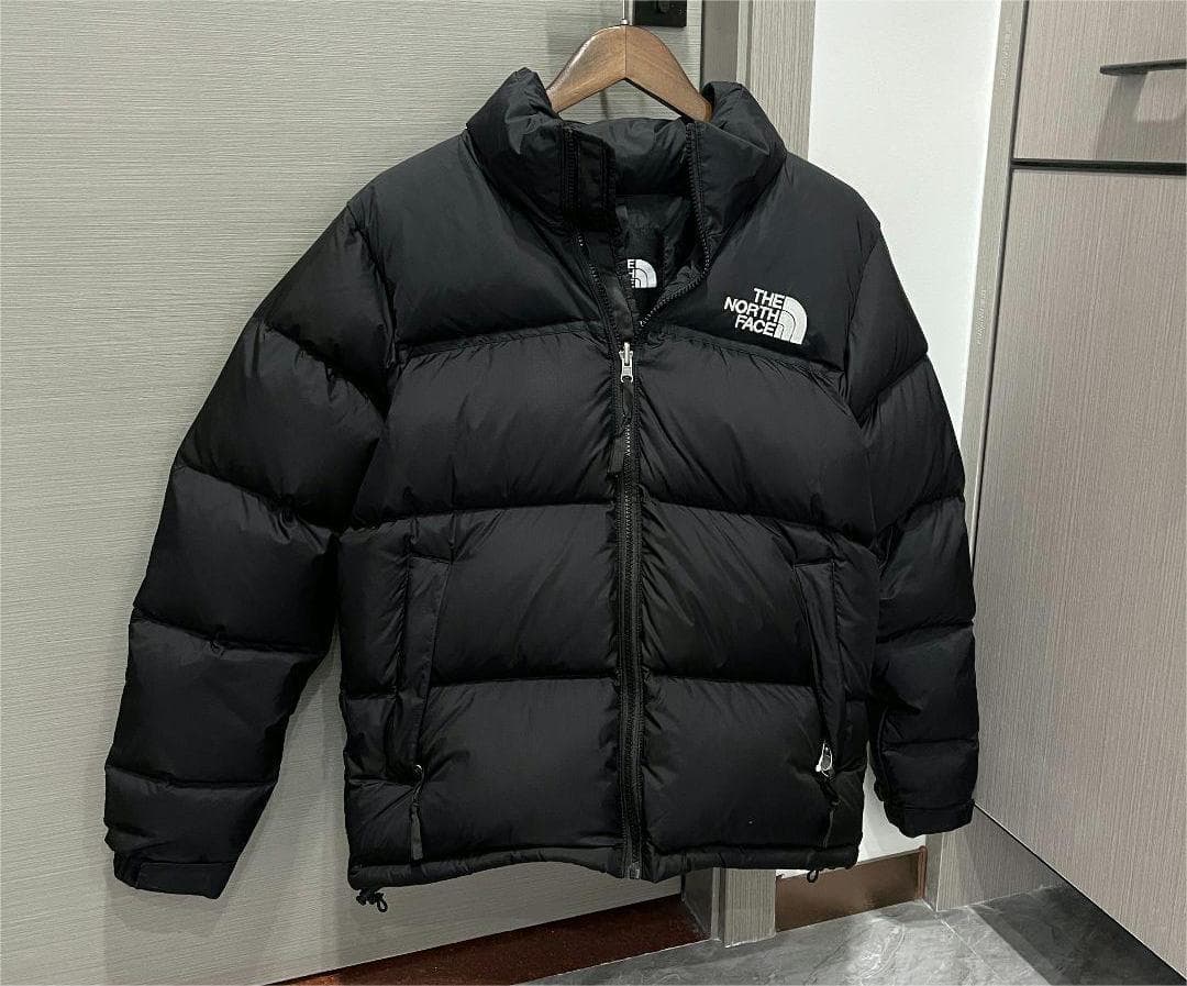 極美品【L】ノースフェイス ヌプシ ブラック 700fill ダウンジャケット