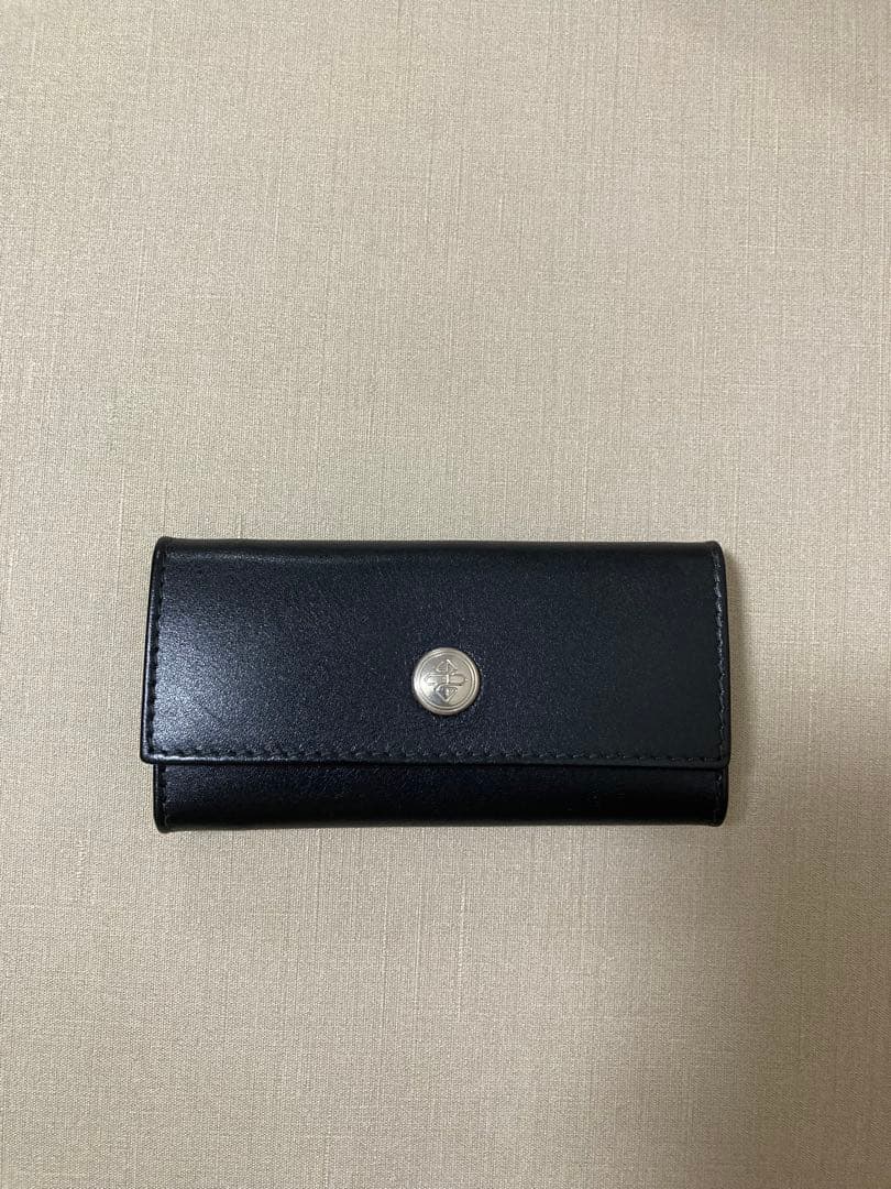 【新品・未使用】ETTINGER キーケース Black/Orange