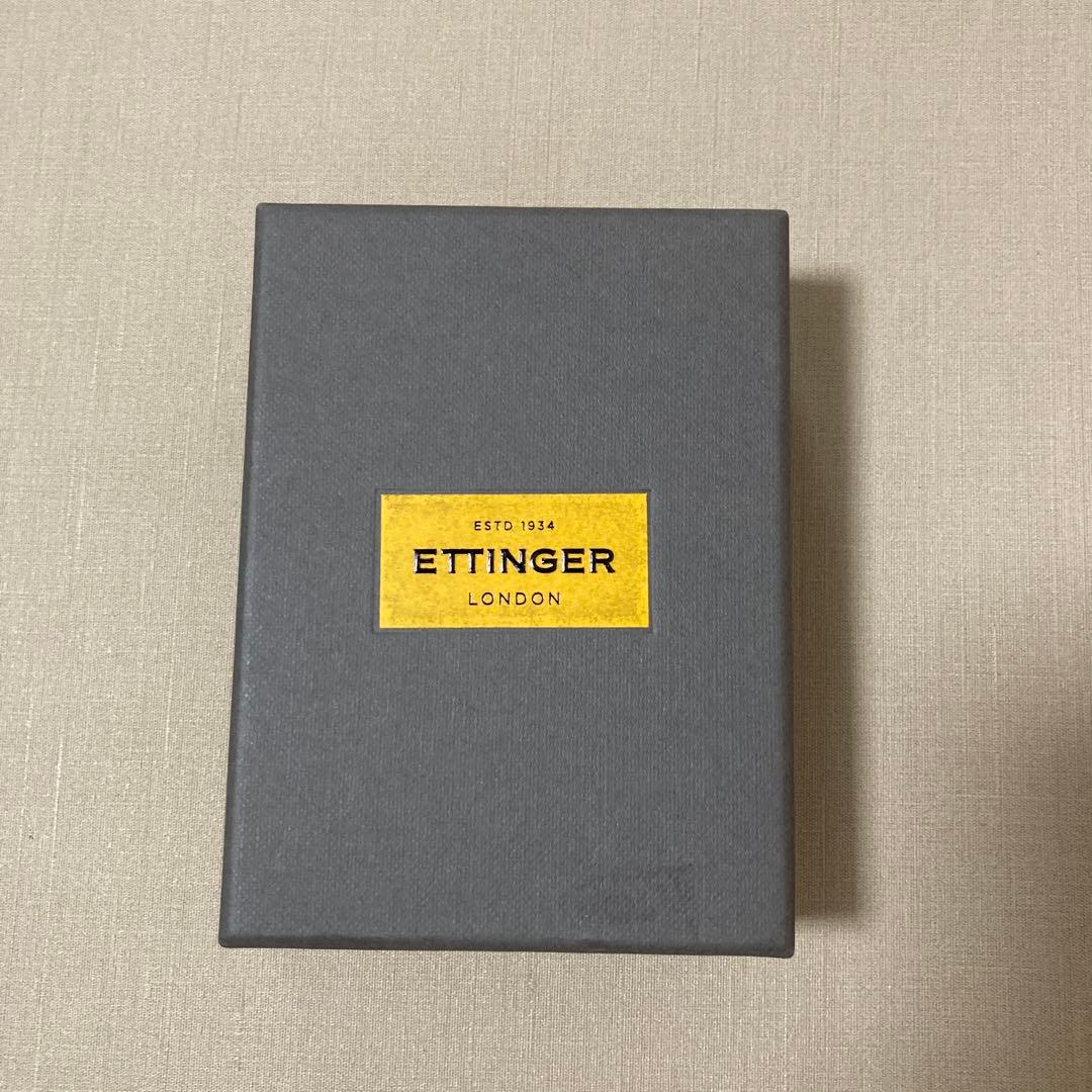 【新品・未使用】ETTINGER キーケース Black/Orange