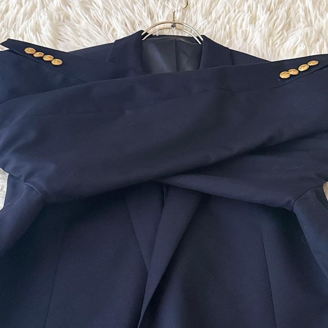 美品 大きいサイズ44L ラルフローレン 紺ブレ テーラードジャケット メンズ