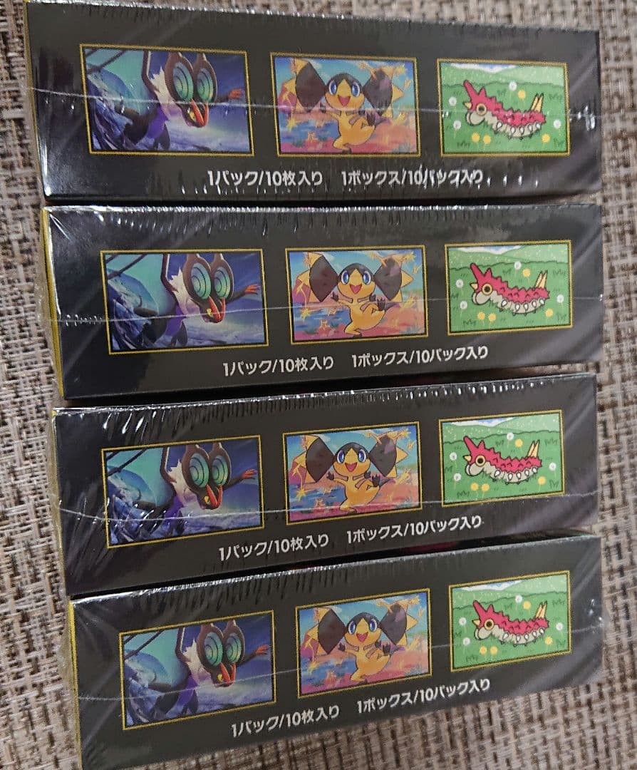 ポケモンカード　MEGAドリームex　4BOX 新品未開封 シュリンク付き