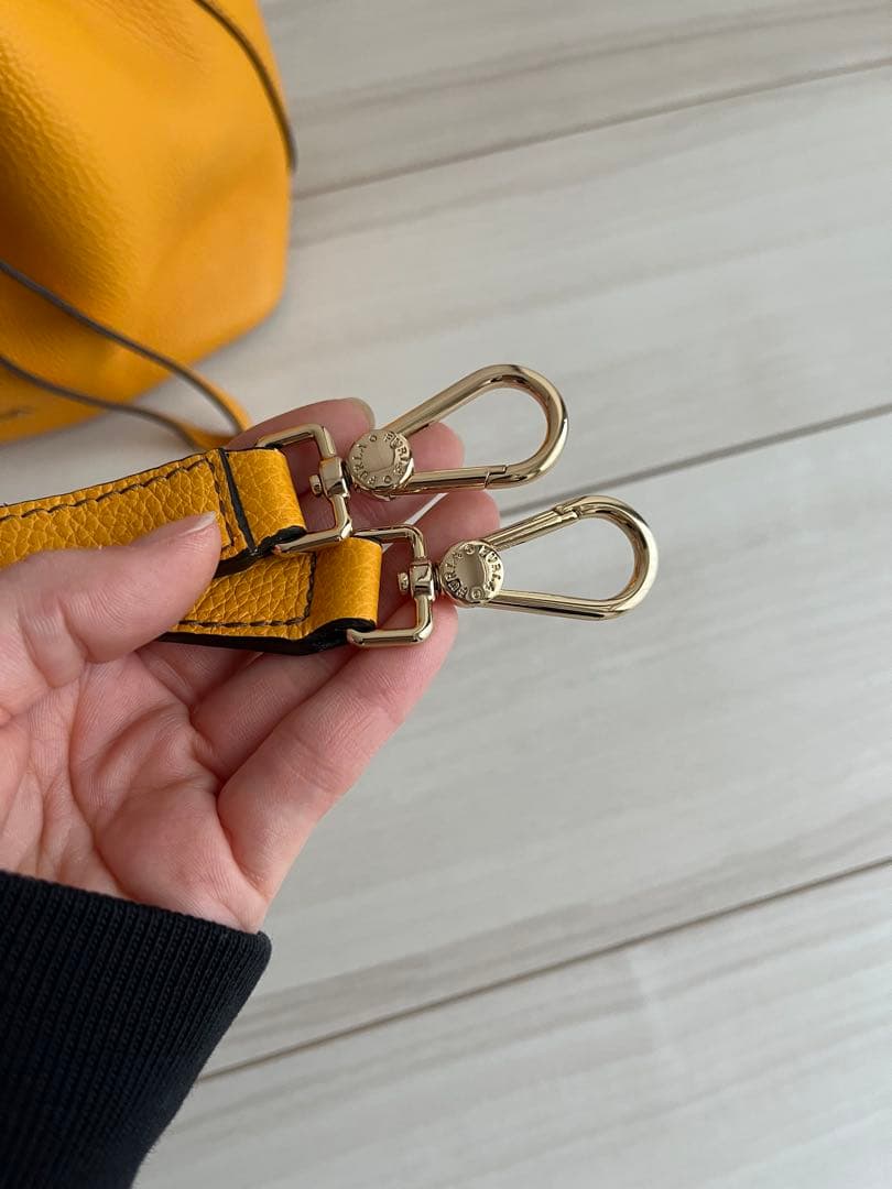 FURLA イエロー バケツバッグ